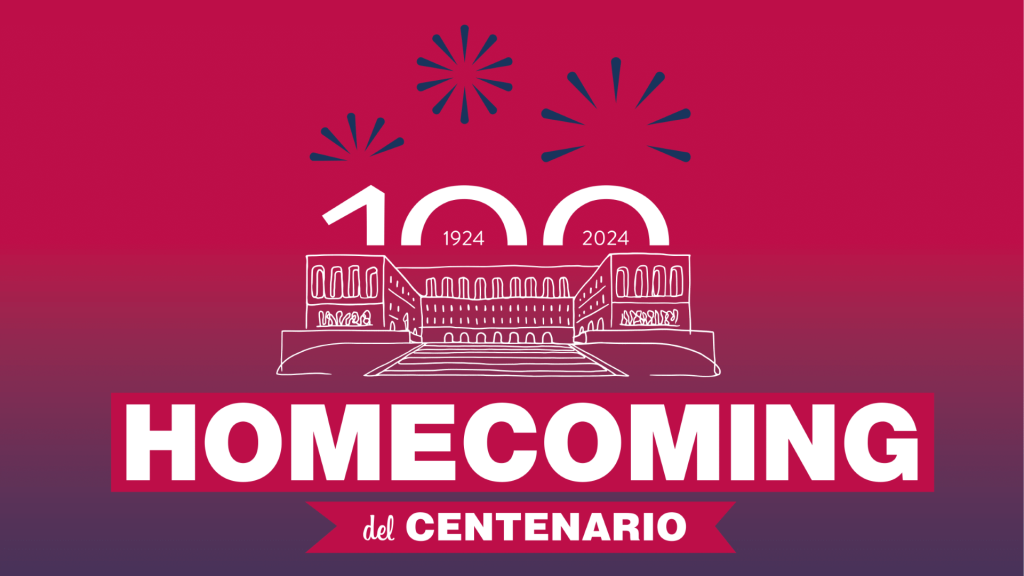 Banner Homecoming del Centenario