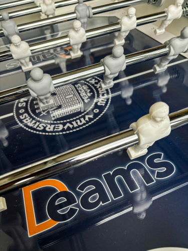 dettaglio del nuovo calcetto