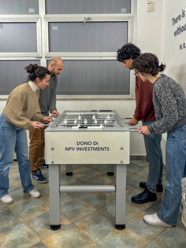 studenti che giocano